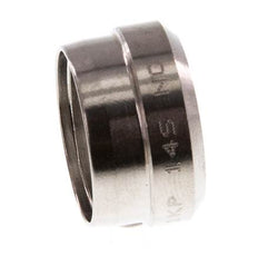 14S Acier inoxydable Bague de compression