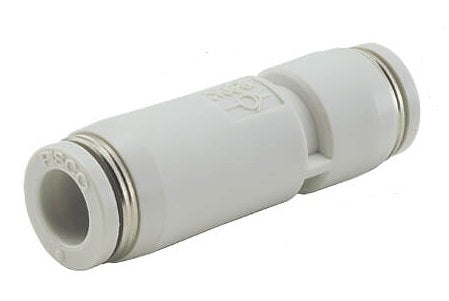 Clapet anti-retour droit en resine de type Union 6mm - 6mm