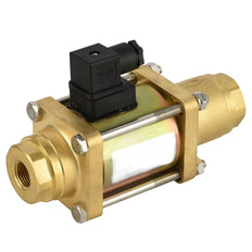 G1/2'' 120V AC Brass Coaxial Solenoid Valve FKM 0 - 64bar