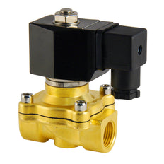 Electrovanne DF-SA 1/2'' laiton FKM 0-6bar 12V DC