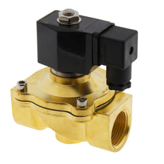 Electrovanne DF-SA 1'' laiton EPDM 0-6bar 12V DC