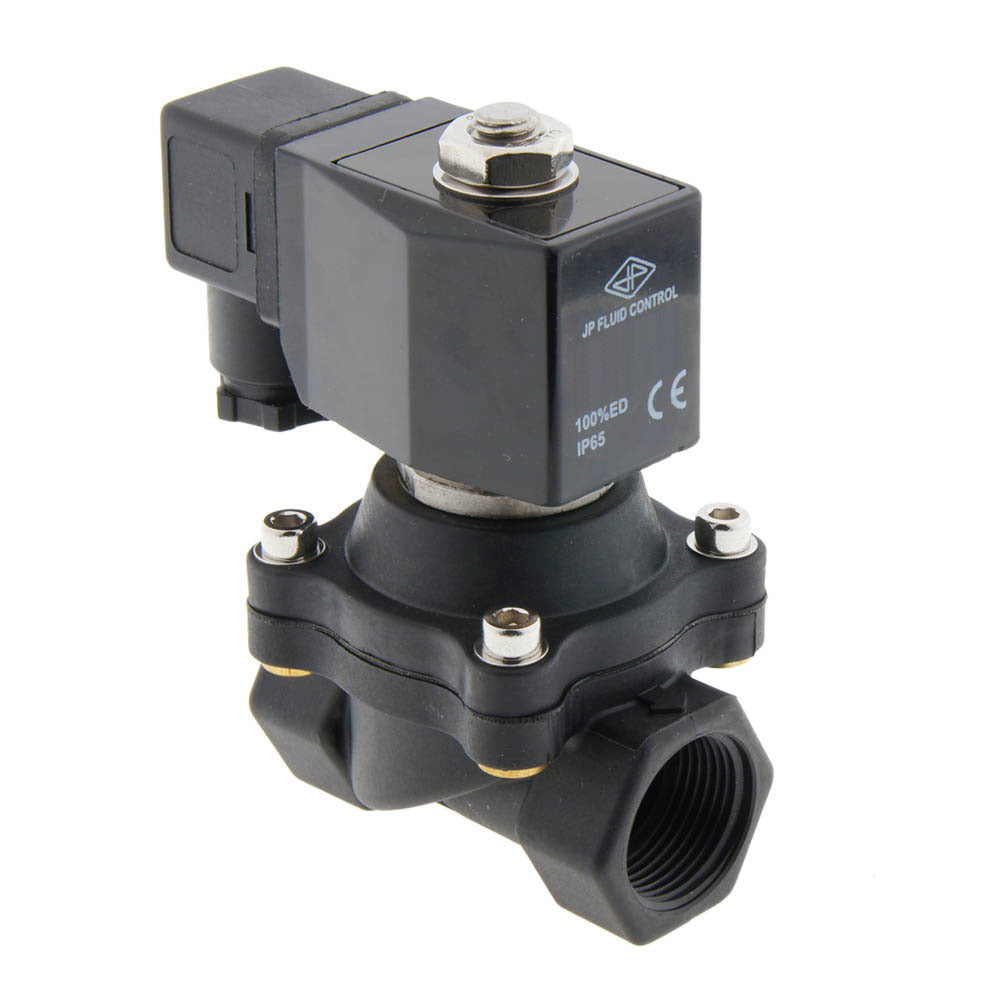 Solenoid Valve DF-SA 3/4'' Nylon FKM 0-8bar 120V AC