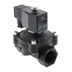 Solenoid Valve DF-SA 1'' Nylon FKM 0-8bar 120V AC