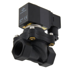 Solenoid Valve DF-SA 1'' Nylon FKM 0-8bar 120V AC