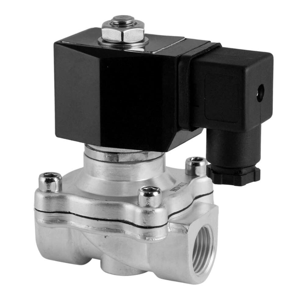 Electrovanne DF-SA 1/2'' acier inoxydable EPDM 0-6bar 12V DC