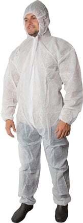 Disposable Overalls Size XL Non-hazardous Substances 50g/m2 [2 Pieces]