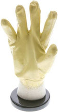 Gants de Protection Tricotés Enduits de Nitrile Résistants à l'Huile Risque Moyen Taille 9 [10 pièces]