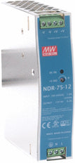 Mean Well NDR Alimentation universelle 12V 6.3A | NDR-75-12