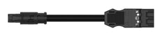 Wago MIDI B2ca 3-Pole Adapter Cable 2M Black - 774-9293/1517-201