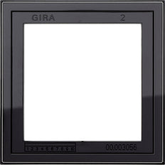 Gira E2 Cadre de recouvrement Appareil de commutation - 131105 [2 pièces]