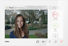 Gira Video Communication de Porte Téléphonique Intérieure pour Montage en Saillie 7 - 120903