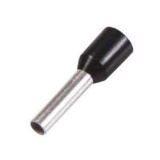 Conex Ferrule De Fil Unique Noir 1.5mm - CE500401 [100 Pièces] [200 Pièces]