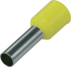 Ferrule Jaune 0.25mm² 6mm Barrel - CE500025 [100 Pièces]