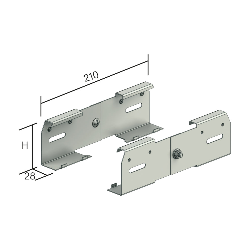 Legrand VAN GEEL Pièce de connexion Système de support de câble - 8363150