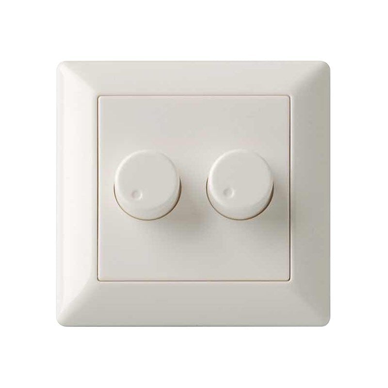 Plaque De Capot En Plastique Blanche Pour Dimmer Duo GIRA - 891216