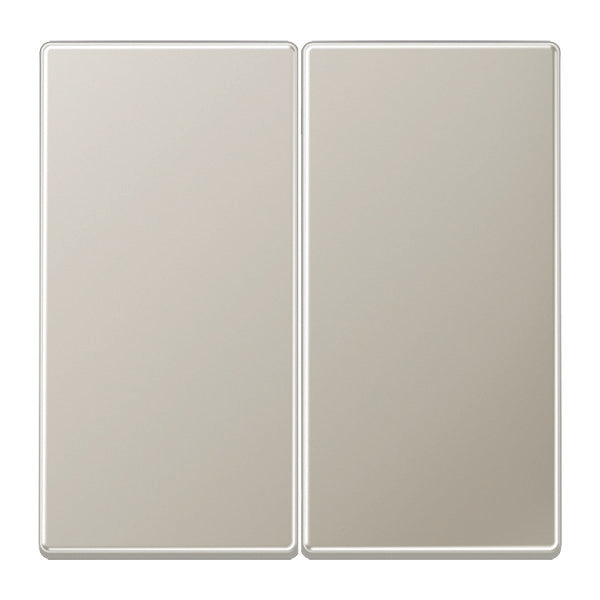 Jung Aluminium/Acier doré/Chrome Elément de commande/Plaque centrale - ES2995