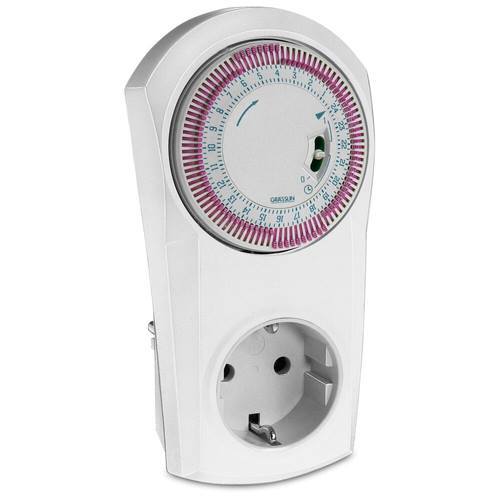 Grasslin Topica Horloge D'interrupteur Pour Prise Murale - 16.25.0008.1
