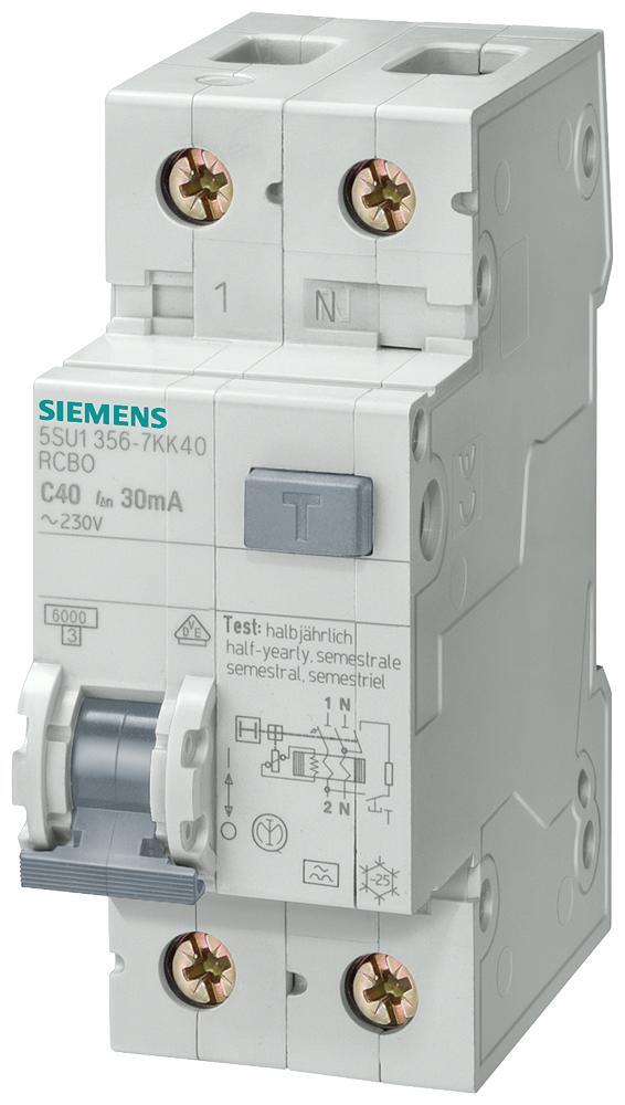 Siemens disjoncteur de fuite à la Terre - 5SU13567KK06