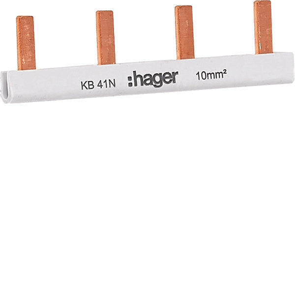 Hager Comb Rail - KB41N [2 pièces]