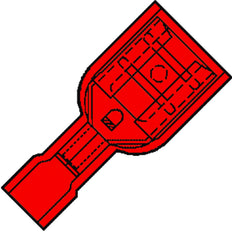Klemko IS Core Connector Rond/plat - 101270 [100 Pièces]