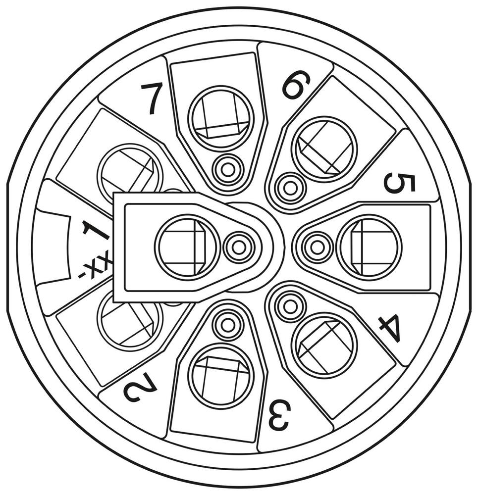 Phoenix Contact Connecteur Rond (industriel) - 1511860