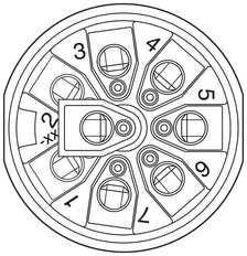 Phoenix Contact Connecteur Rond (industriel) - 1513334