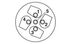 Phoenix Contact SACC Ronde (Industrial) Connecteur - 1542965
