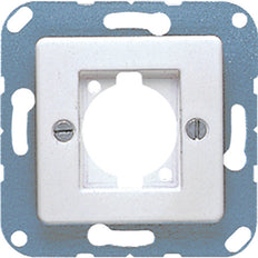 Jung 50x50mm Plaque D'insertion Commutateur - 168-1WW