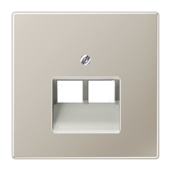 Appareils De Commutation Jung En Aluminium/acier Doré/inserts Chromés - ES2969-2UA
