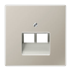 Appareils De Commutation Jung En Aluminium/acier Doré/inserts Chromés - ES2969-2UA