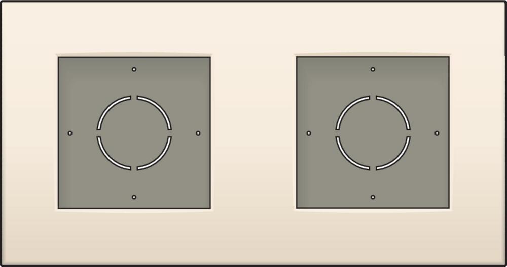 Niko CONSTRUCTION Kit Surface Mount Switchgear - 100-80200