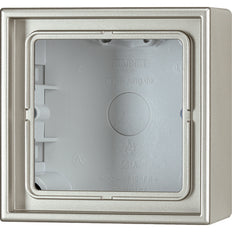 Jung Aluminum/Gold steel/Chrome Surface-Mounted Switchgear - ES2581A-L