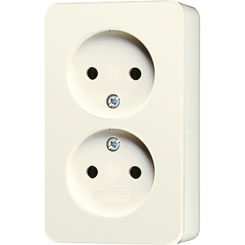 Jung AP600 Wall Outlet Box (WCD Switchgear) - 6010KIA