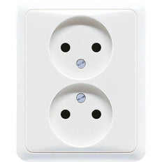 Jung CD500 Wall Outlet Box (WCD Switchgear) - CD5010WW