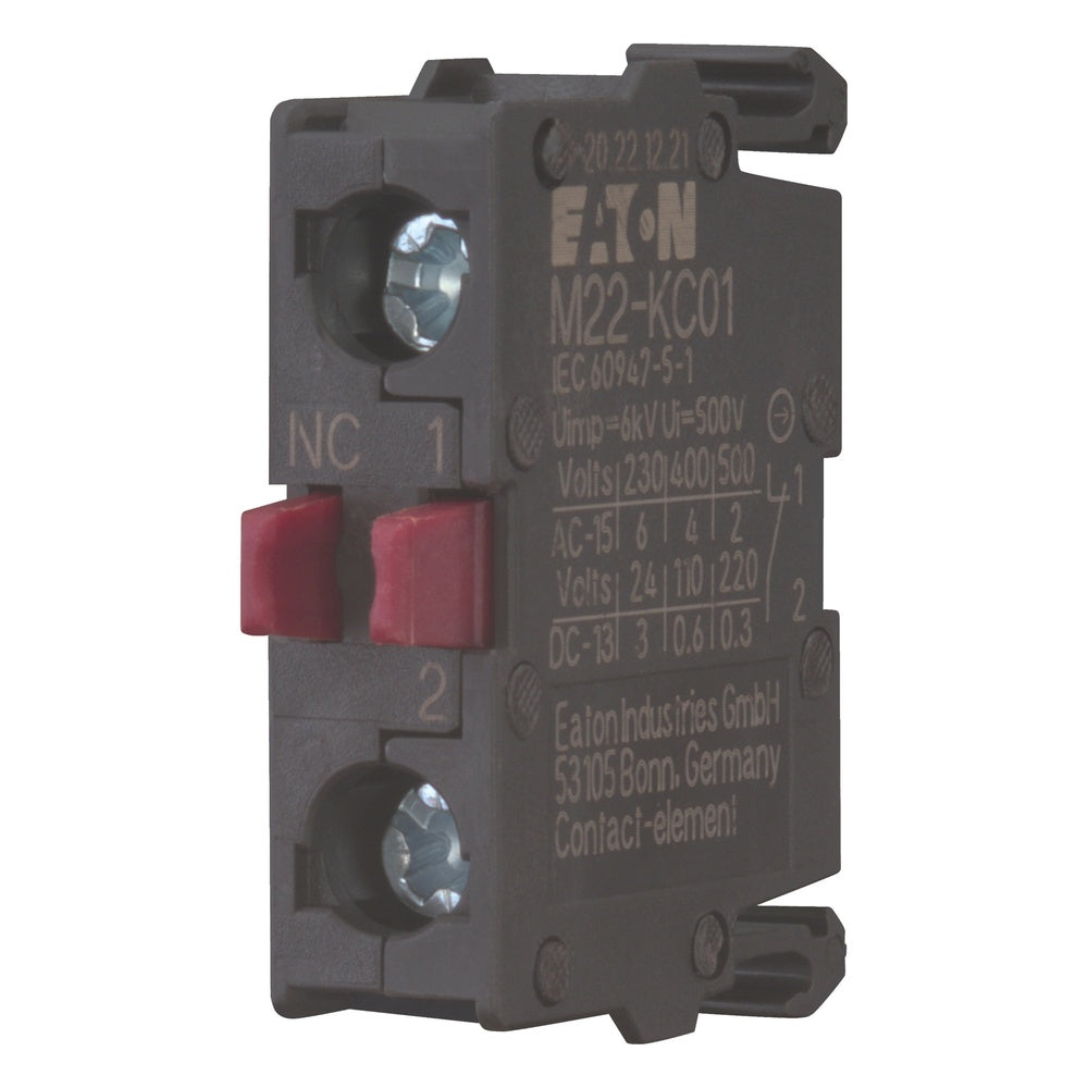 EATON INDUSTRIES Bloc de contacts auxiliaires RMQ-Titan - 216382 [2 pièces]