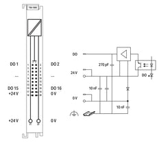 Wago Fieldbus, Périphérique Décentralisé - Module D'entrées Et De Sorties Analogiques - 750-1500