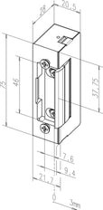 Assa Vema Electric Door Lock - 10003665