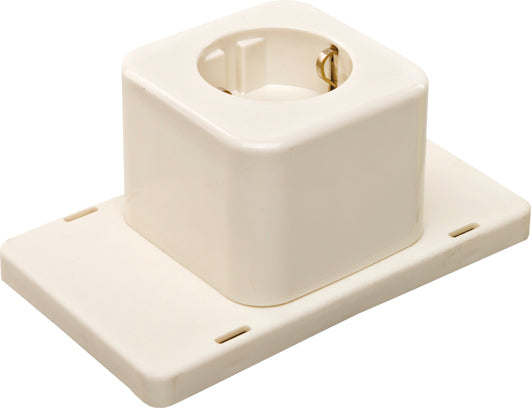 Capot 3611 Prise Schuko Simple Avec Boîtier Recyclé - 1SPA007160F9195