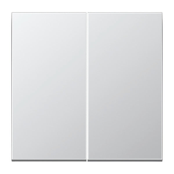 Jung Aluminium/Acier doré/Chrome Elément de commande/Plaque centrale - AL2995