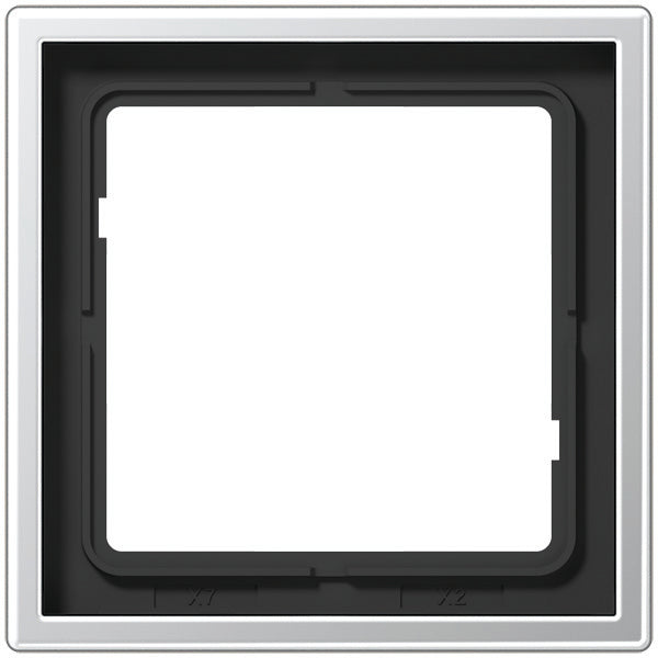 Appareils de commutation à cadre de Recouvrement en Aluminium/acier/chrome de Jung - AL2981