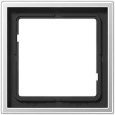 Appareils de commutation à cadre de Recouvrement en Aluminium/acier/chrome de Jung - AL2981