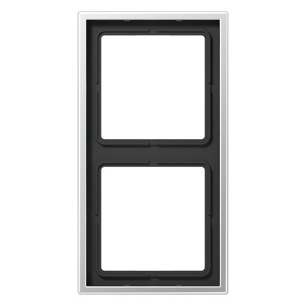 Appareils de commutation à cadre de Recouvrement en Aluminium/acier/chrome de Jung - AL2982
