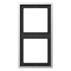 Appareils de commutation à cadre de Recouvrement en Aluminium/acier/chrome de Jung - AL2982