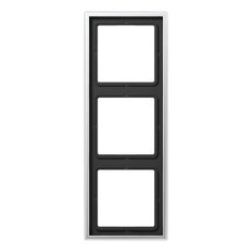 Jung Aluminum/Steel/Chrome Cover Frame Switchgear - AL2983