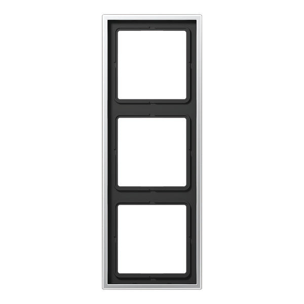Appareils de commutation à cadre de Recouvrement en Aluminium/acier/chrome de Jung - AL2983