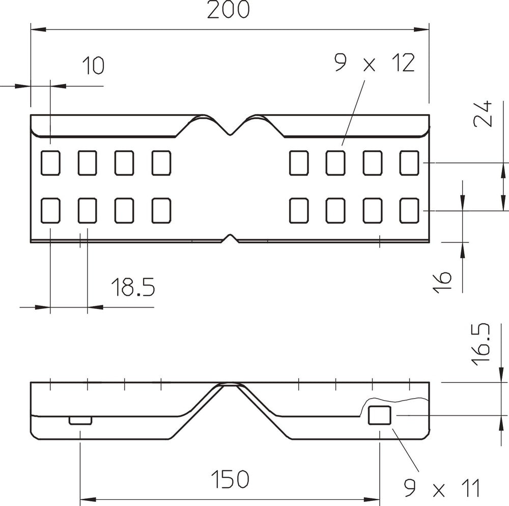 OBO Système de support de câble de connecteur LG - 6208895