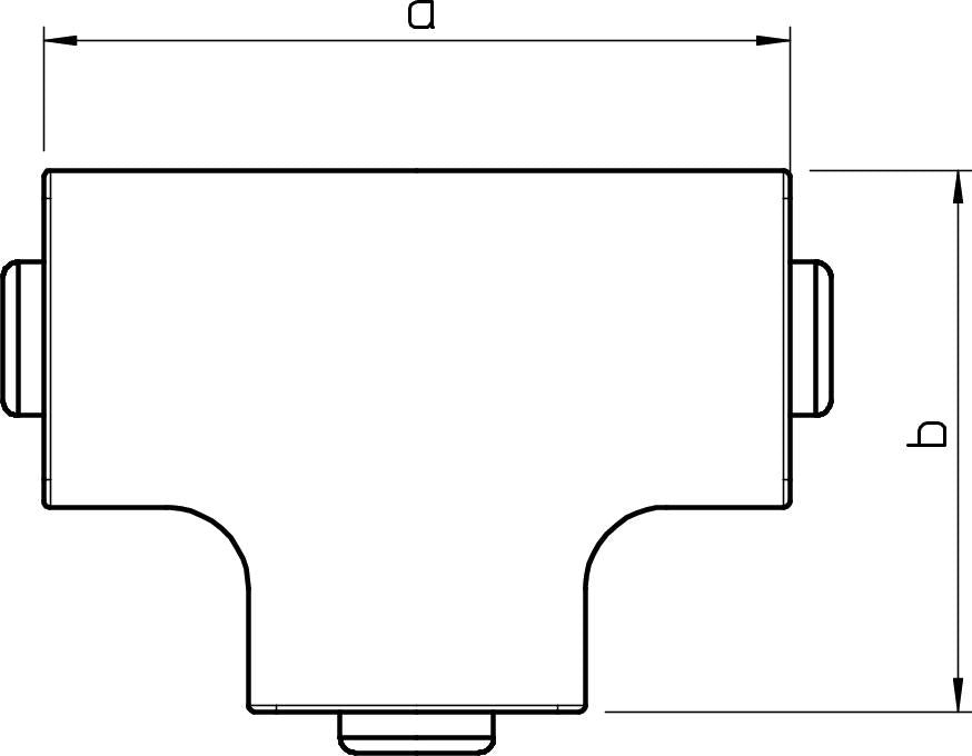 OBO T-piece Pipe Duct - 6158498 [4 Pieces]