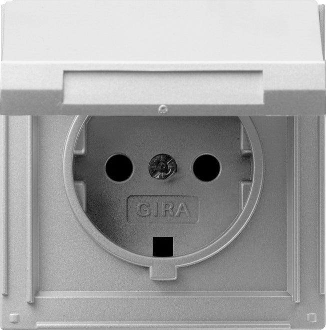 Gira TX44 Prise de courant Murale (appareillage WCD) - 045465