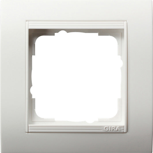 Gira Standard 55 Cadre de recouvrement Appareil de commutation standard - 021102 [2 pièces]