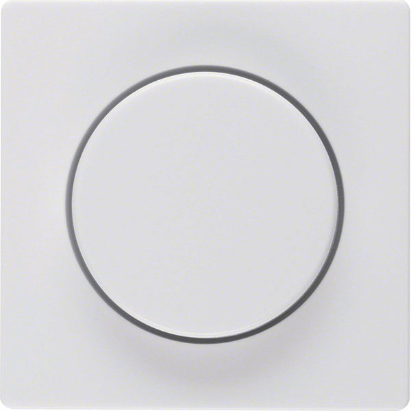 Hager Berker Q.1/Q.3 Élément de commande/appareil de commutation à Plaque centrale - 11376089